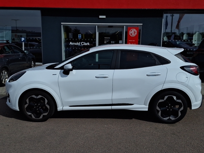 Ford Puma 1.0 Ecoboost Hybrid Mhev St-line X Dct SV74ZPC White #4