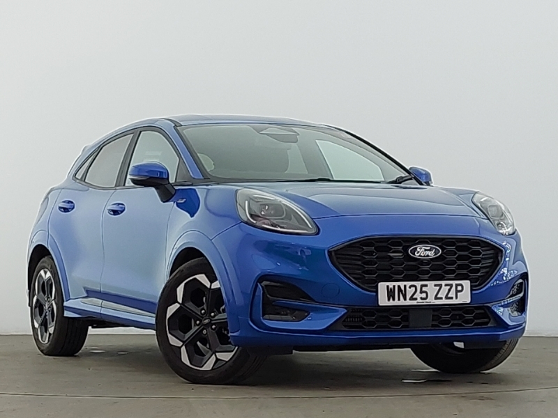 Ford Puma 1.0 Ecoboost Hybrid Mhev 155 St-line X Dct WN25ZZP Blue