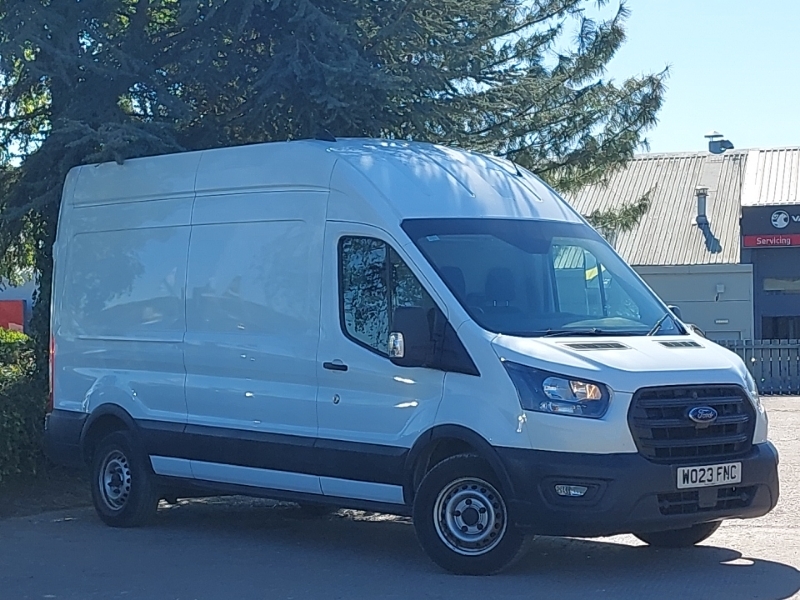 Ford Transit Custom 2.0 Ecoblue Hybrid 130Ps H3 Leader Van WO23FNC White #6