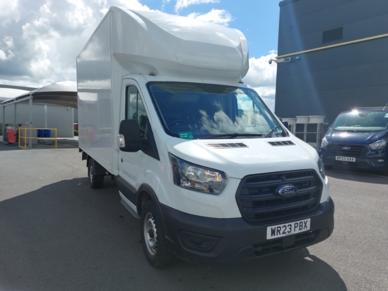 Ford Transit Custom 2.0 Ecoblue 130Ps Leader Luton Van White