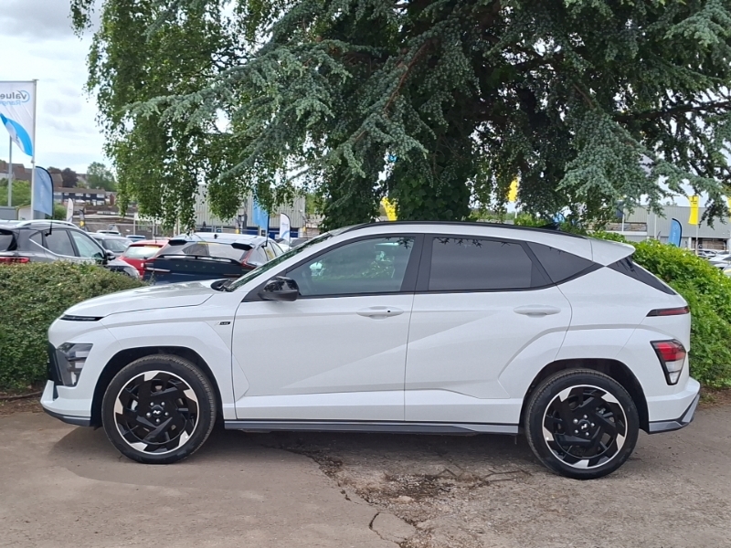 Hyundai Kona 160Kw N Line 65Kwh White #4