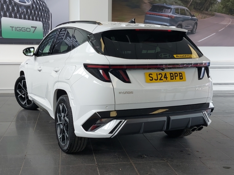 Hyundai Tucson 1.6T 48V Mhd N Line Dct SJ24BPB White #2