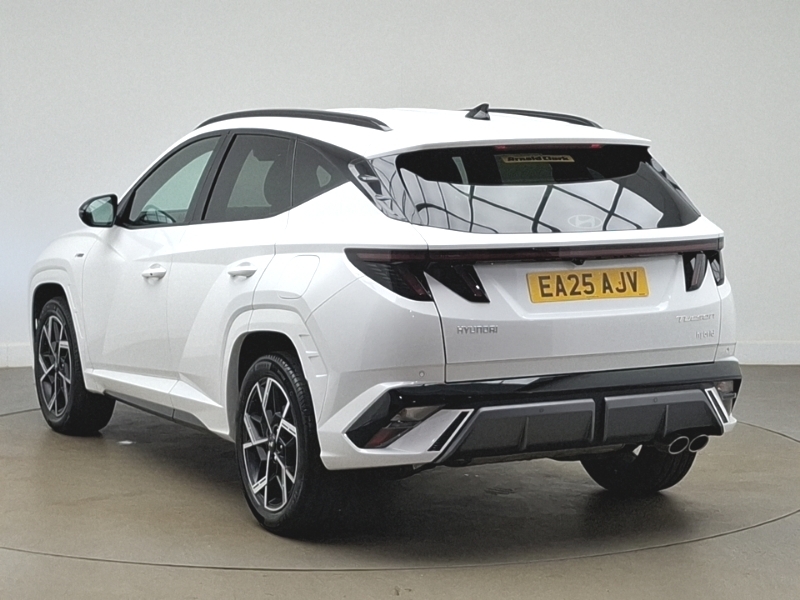 Hyundai Tucson 1.6T Hybrid N Line White #2