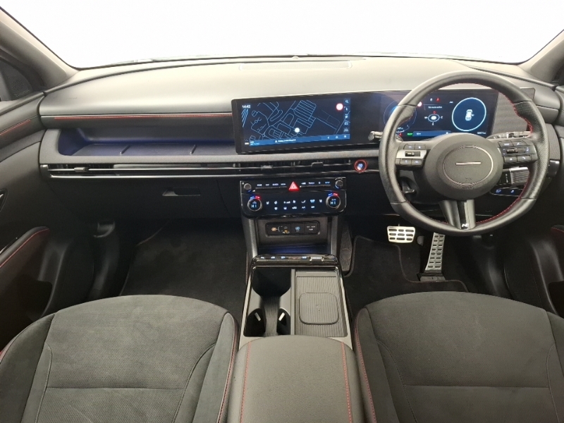 Hyundai Tucson 1.6T Hybrid N Line White #3