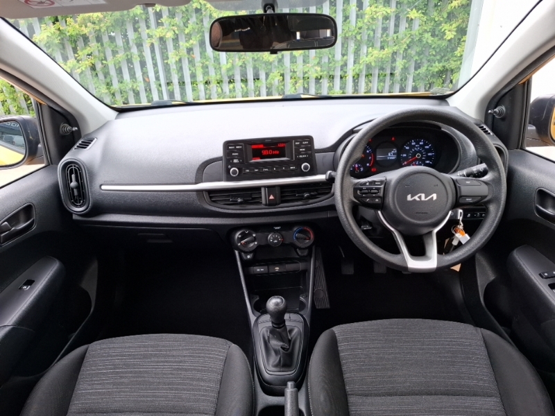 Kia Picanto 1.0 1 4 Seats PX22XCH Yellow #3