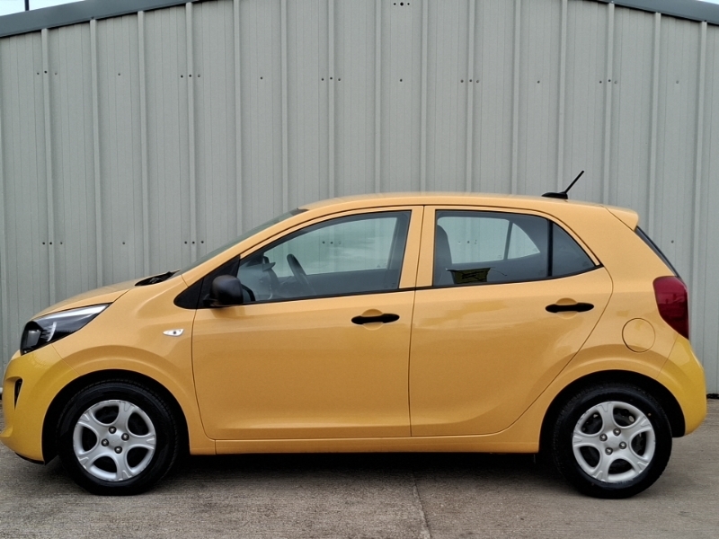 Kia Picanto 1.0 1 4 Seats PX22XCH Yellow #4