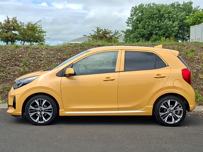 Kia Picanto 1.0 Gt-line 4 Seats SG73FHR Yellow #4