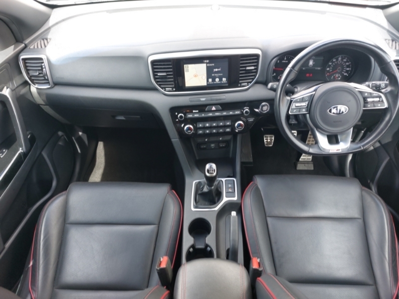 Kia Sportage 1.6 Crdi Isg Gt-line LA19MJX Black #3