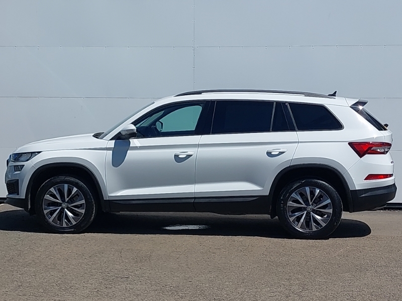 Skoda Kodiaq 2.0 Tdi Se Drive Dsg 7 Seat White #4