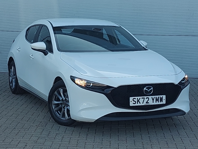 Mazda 3 2.0 E-skyactiv G Mhev Se-l White