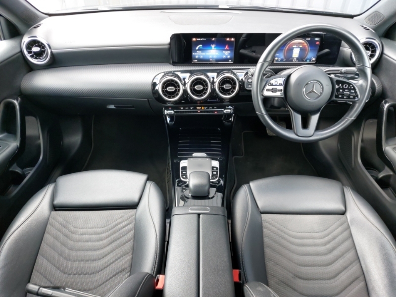 Mercedes-Benz A Class A180d Se FV69ERU Black #3