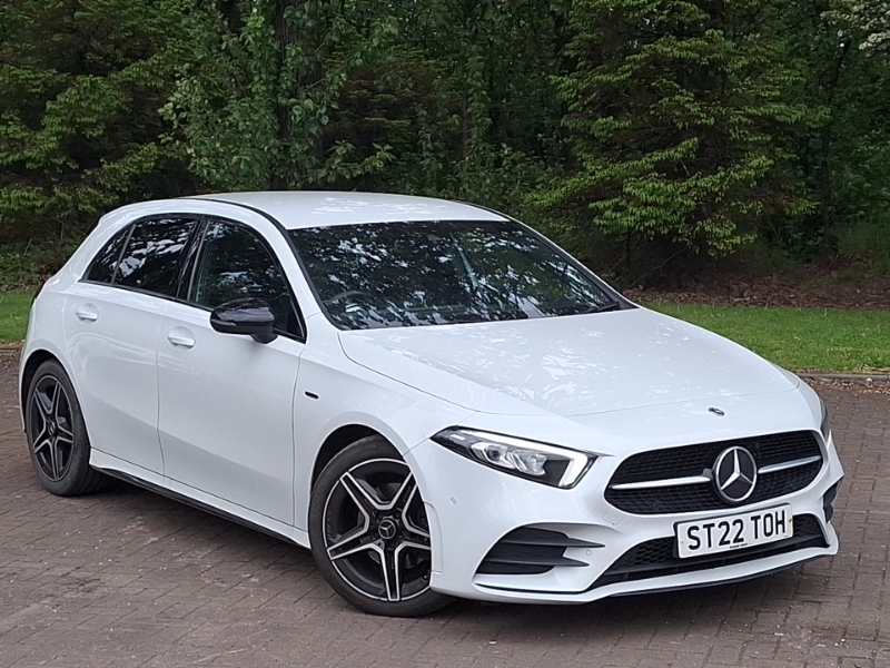 Mercedes-Benz A Class A180d Amg Line Executive Edition White