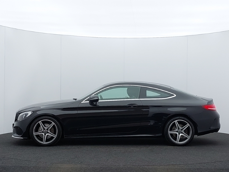 Mercedes-Benz C Class C220d Amg Line SN18JHA Black #4