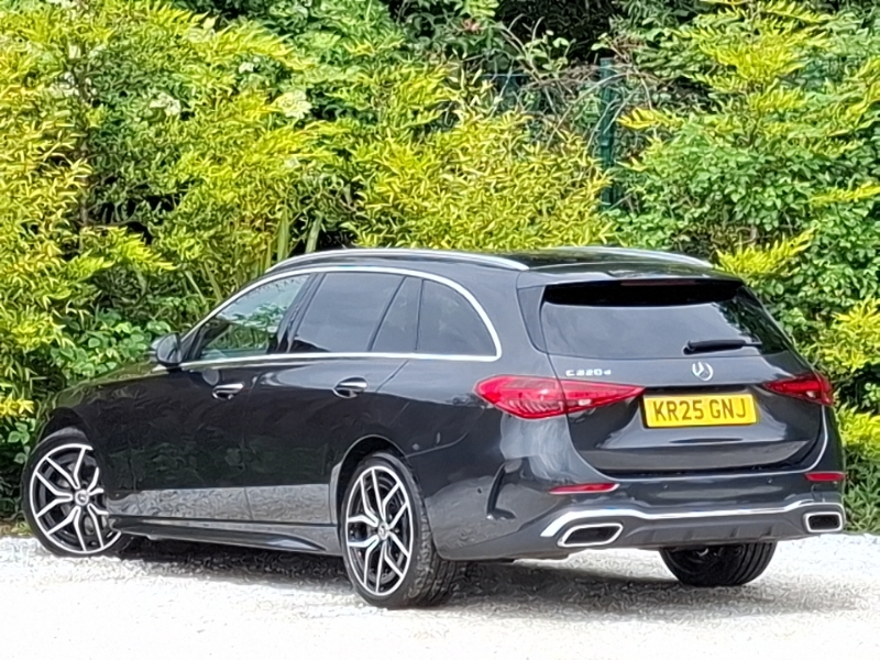 Mercedes-Benz C Class C220d Amg Line Premium Pan Roof 9G-tronic KR25GNJ Grey #2