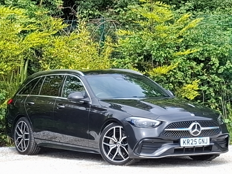 Mercedes-Benz C Class C220d Amg Line Premium Pan Roof 9G-tronic Grey