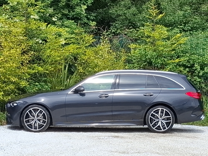 Mercedes-Benz C Class C220d Amg Line Premium Pan Roof 9G-tronic KR25GNJ Grey #4