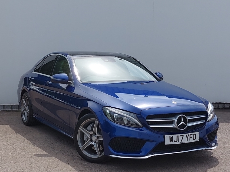 Mercedes-Benz C Class C250d Amg Line Premium Plus Blue