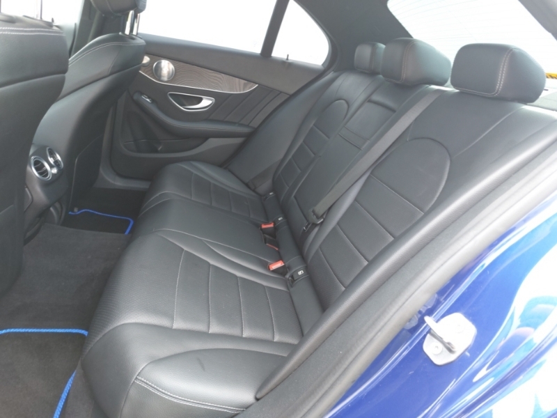 Mercedes-Benz C Class C250d Amg Line Premium Plus WJ17YFD Blue #6