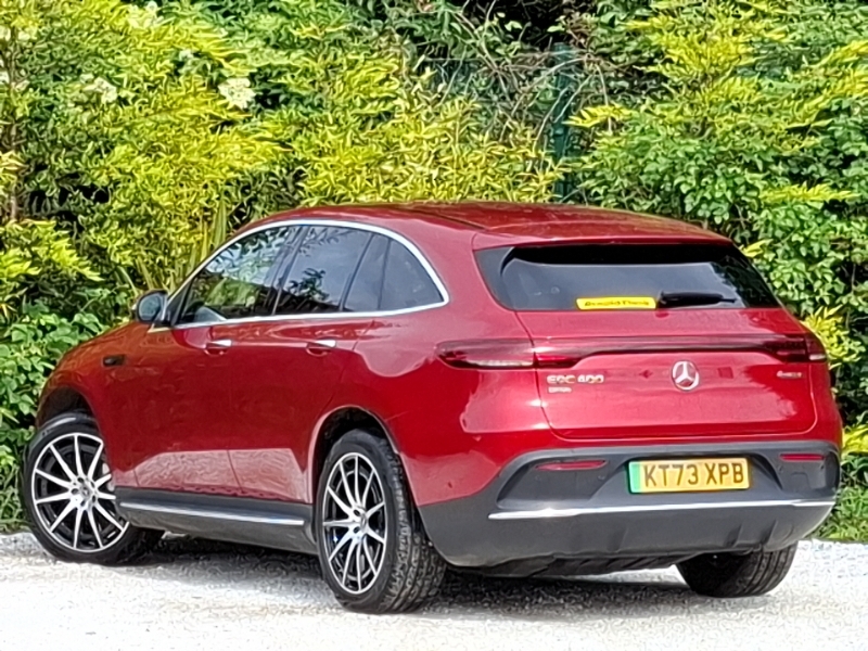Mercedes-Benz EQC Eqc 400 300Kw Amg Line Edition 80Kwh Red #2