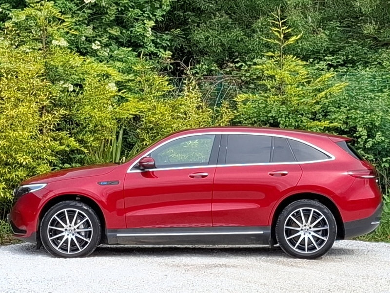 Mercedes-Benz EQC Eqc 400 300Kw Amg Line Edition 80Kwh Red #4