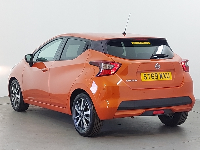 Nissan Micra 1.0 Ig-t 100 Tekna Xtronic Orange #2