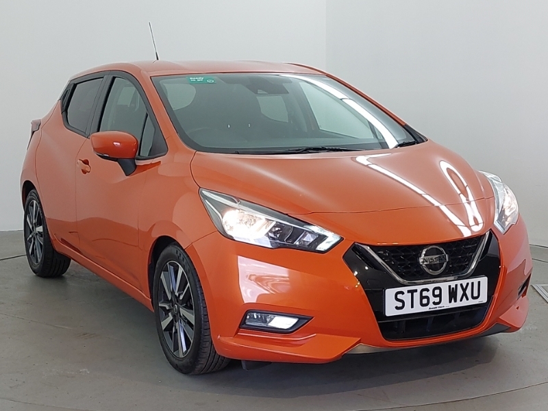 Nissan Micra 1.0 Ig-t 100 Tekna Xtronic Orange