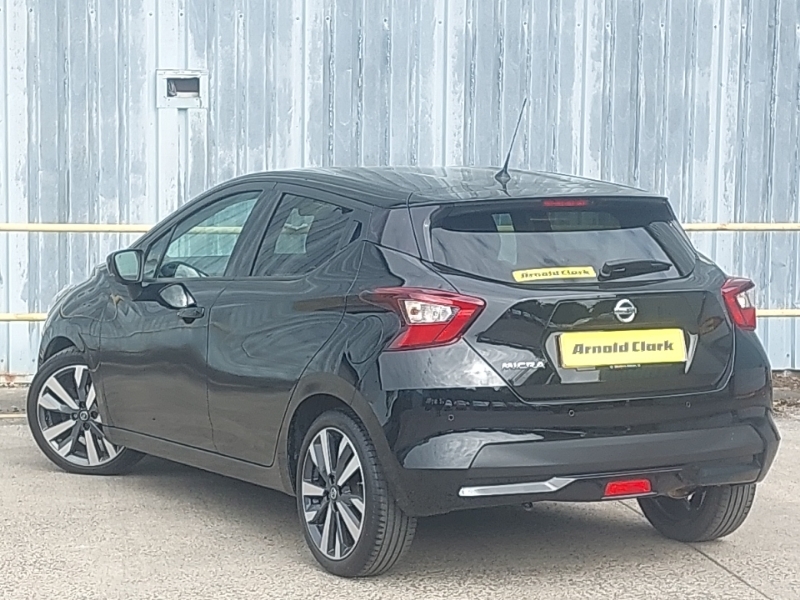 Nissan Micra 1.0 Ig-t 92 Tekna Cvt Black #2