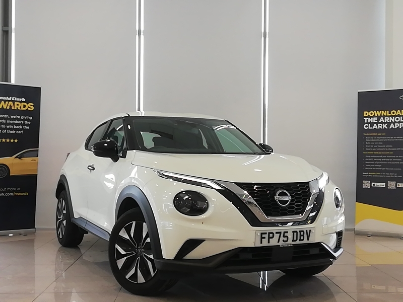 Nissan Juke 1.0 Dig-t Acenta Premium Dct White