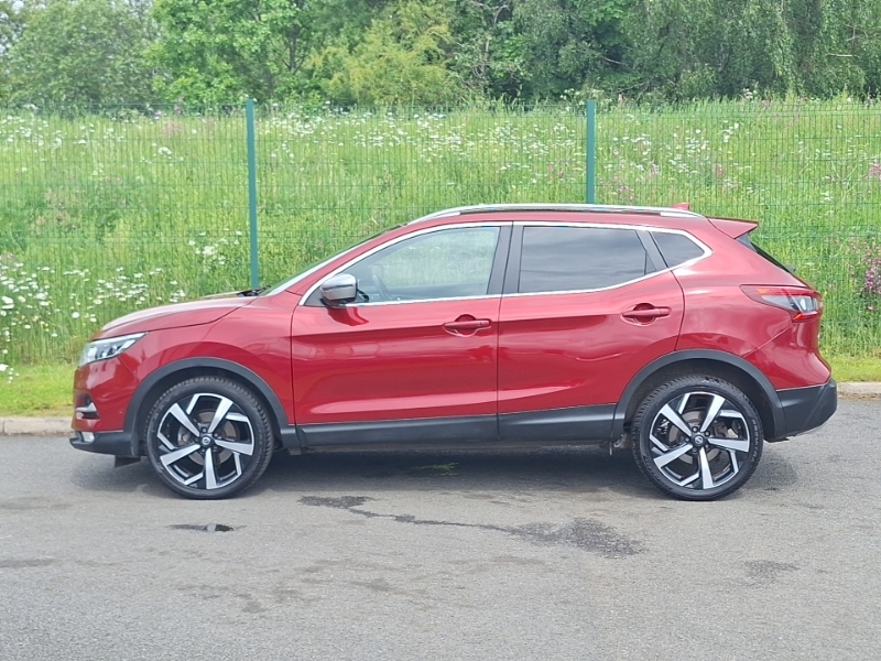 Nissan Qashqai 1.3 Dig-t 160 Tekna Dct Red #4
