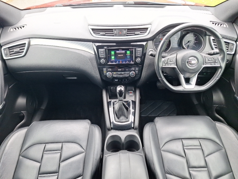 Nissan Qashqai 1.3 Dig-t 160 Tekna Dct Red #3