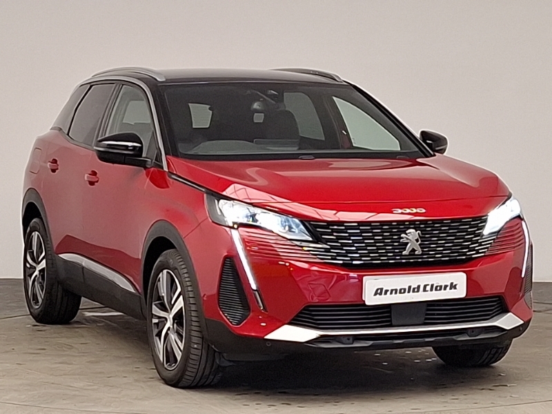 Peugeot 3008 1.2 Hybrid 136 Allure Premium E-dsc6 Red