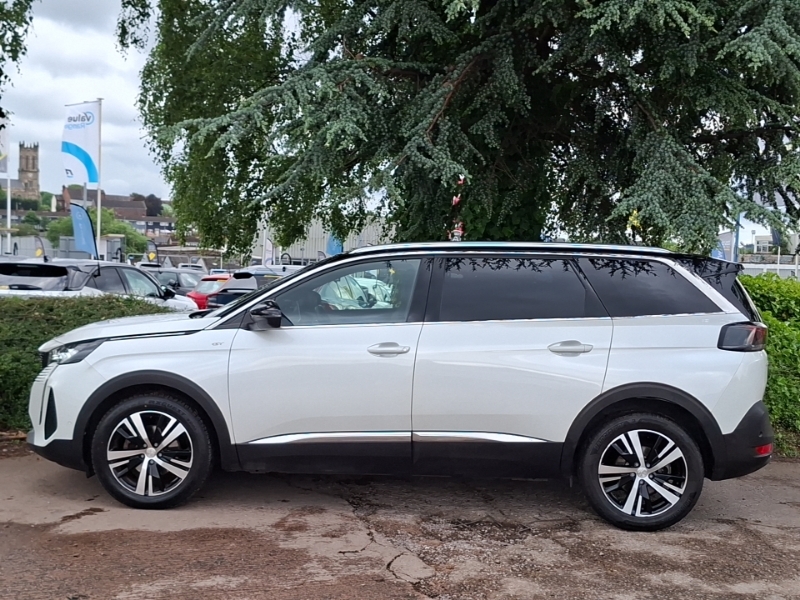 Peugeot 5008 1.5 Bluehdi Gt Eat8 White #4