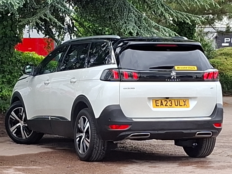 Peugeot 5008 1.5 Bluehdi Gt Eat8 White #2