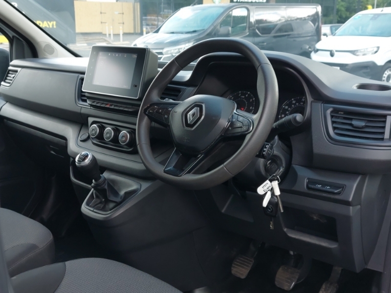 Renault Trafic Ll30 Blue Dci 130 Business Van NA73WZW White #3