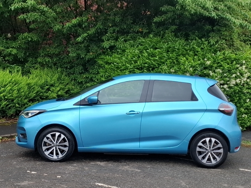 Renault Zoe 100Kw Gt Line R135 50Kwh Rapid Charge Blue #4