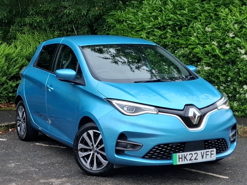 Renault Zoe 100Kw Gt Line R135 50Kwh Rapid Charge Blue