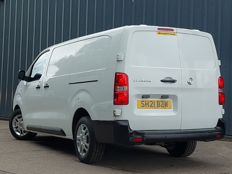 Vauxhall Vivaro 2900 1.5D 100Ps Dynamic H1 Van SH21BZW White #2