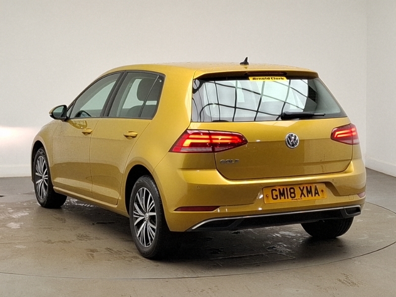 Volkswagen Golf 1.0 Tsi 110 Se Nav GM18XMA Yellow #2