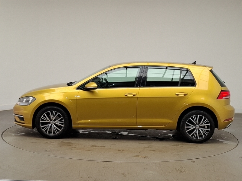 Volkswagen Golf 1.0 Tsi 110 Se Nav GM18XMA Yellow #4
