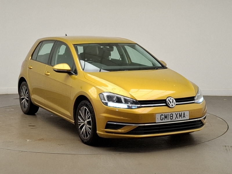 Volkswagen Golf 1.0 Tsi 110 Se Nav Yellow