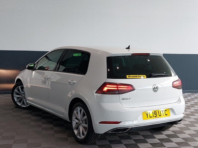 Volkswagen Golf 1.6 Tdi Gt YL19UTC White #2