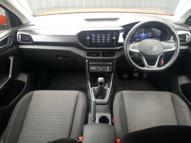 Volkswagen T-Cross 1.0 Tsi 110 Se SW72FWH Orange #3