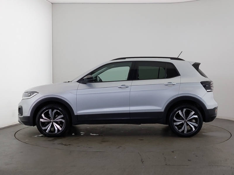 Volkswagen T-Cross 1.0 Tsi 110 Black Edition Dsg YE73VHG Silver #4
