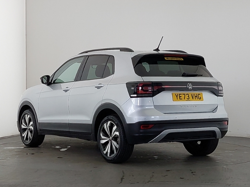 Volkswagen T-Cross 1.0 Tsi 110 Black Edition Dsg YE73VHG Silver #2