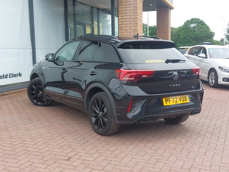 Volkswagen T-Roc 2.0 Tsi 4Motion R-line Dsg PF72VOB Black #2