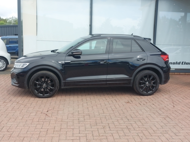 Volkswagen T-Roc 2.0 Tsi 4Motion R-line Dsg PF72VOB Black #4