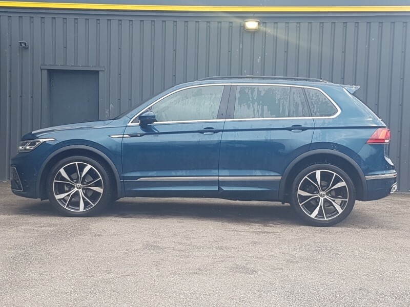 Volkswagen Tiguan 1.5 Tsi 150 R-line Edition Dsg SW24FWY Blue #4