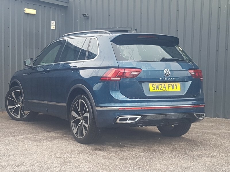 Volkswagen Tiguan 1.5 Tsi 150 R-line Edition Dsg SW24FWY Blue #2