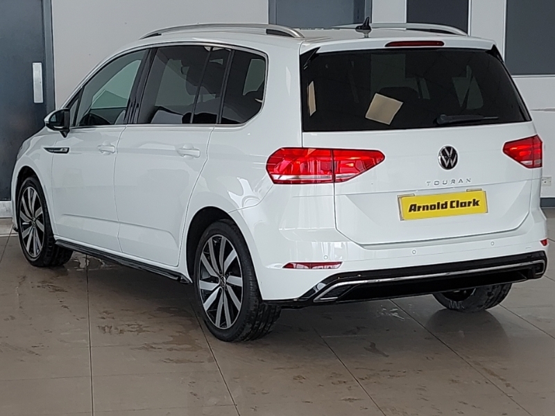 Volkswagen Touran 1.5 Tsi Evo R-line Dsg White #2