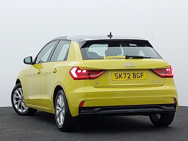 Audi A1 25 Tfsi Sport SK72BGF Yellow #2